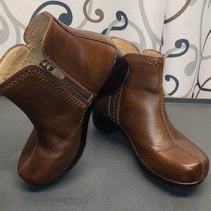 Dansko Leather Booties